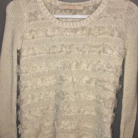 Guess striped crew neck sweater- size xs - Picture 2 of 3